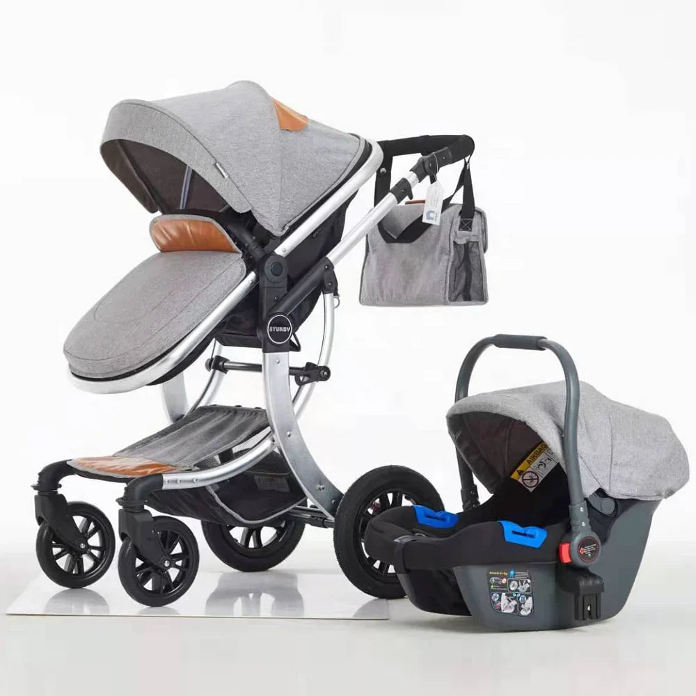 HKM-808979 3 in 1 Multifunctional Baby Stroller Designed for Comfort and Convenience