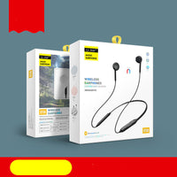 HKM-808979 Wireless Neckband Bluetooth Headset for Sports and Running - Binaural Stereo Sound with Call Function