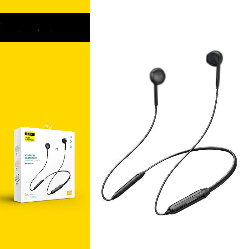 HKM-808979 Wireless Neckband Bluetooth Headset for Sports and Running - Binaural Stereo Sound with Call Function