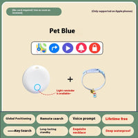 HKM-8090941 Pet GPS Tracker with Anti-Loss Alarm for Cats and Dogs - Universal Compatibility, Long Battery Life, Collar Included