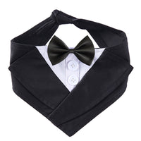 HKM-8091197 Stylish Dog Bow Tie Bib, Adjustable Neck Size in Red, Wine Red, and Black