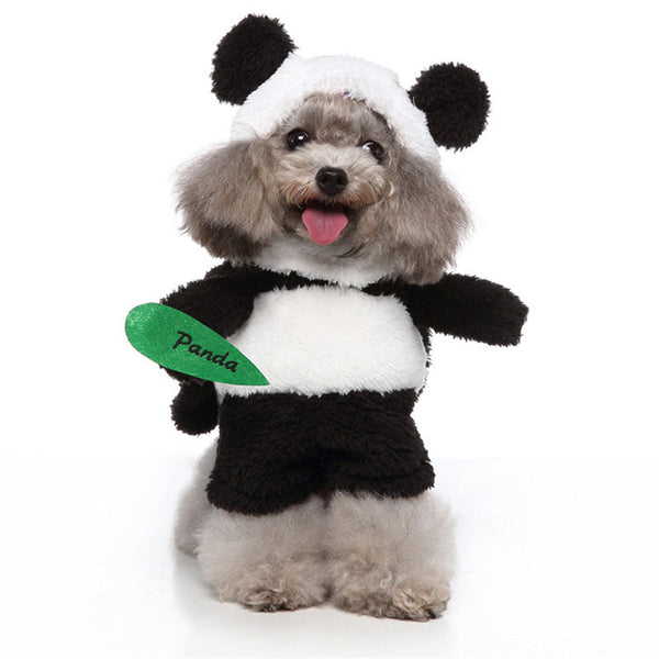 HKM-8091325 Funny Stand-Up Dog Costume - Polyester Pet Clothing in Sizes S, M, L, XL
