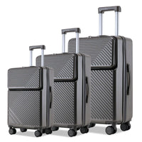HKM-809171 Kids Ride-On Trolley Suitcase - Travel Luggage with Cabin Design for Children