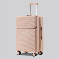 HKM-809171 Kids Ride-On Trolley Suitcase - Travel Luggage with Cabin Design for Children