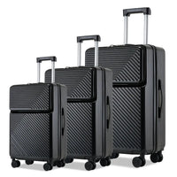 HKM-809171 Kids Ride-On Trolley Suitcase - Travel Luggage with Cabin Design for Children