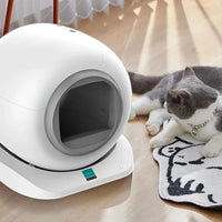 HKM-809235 Smart Self-Cleaning Cat Litter Box for Easy Maintenance - Compatible For Multiple Cats, 9L Capacity
