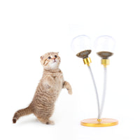 HKM-8092733 Interactive Leaking Toy Ball for Cats - Educational Plastic and Alloy Pet Play Device
