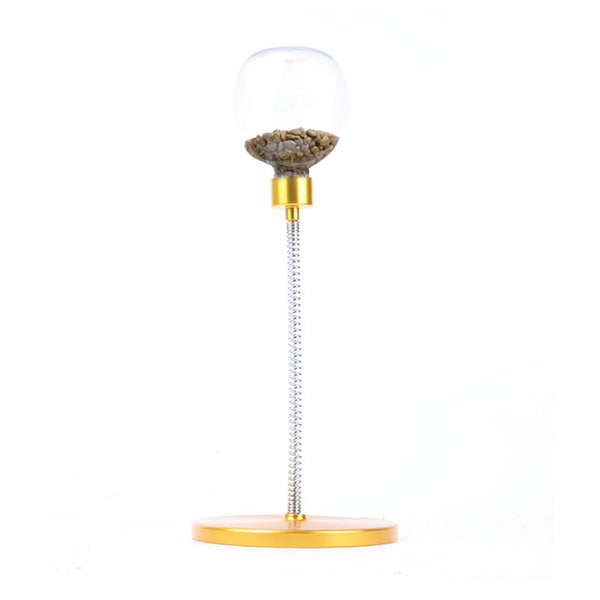 HKM-8092733 Interactive Leaking Toy Ball for Cats - Educational Plastic and Alloy Pet Play Device