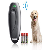 HKM-8093757 Ultrasonic Anti-Bark Trainer for Dogs - Effective Behavior Correction Device in Champagne Gold and Space Gray