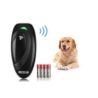 HKM-8093757 Ultrasonic Anti-Bark Trainer for Dogs - Effective Behavior Correction Device in Champagne Gold and Space Gray