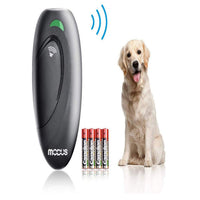 HKM-8093757 Ultrasonic Anti-Bark Trainer for Dogs - Effective Behavior Correction Device in Champagne Gold and Space Gray
