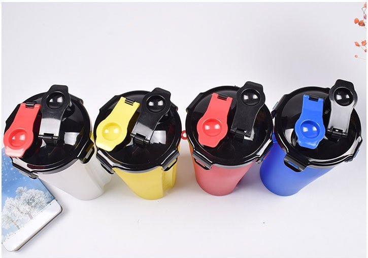 HKM-8094781 Portable Travel Pet Water and Food Dispenser Bowl - 650ml Capacity, Leak-Proof Design
