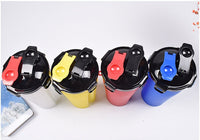 HKM-8094781 Portable Travel Pet Water and Food Dispenser Bowl - 650ml Capacity, Leak-Proof Design