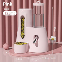 HKM-8094909 Automatic Water Feeder for Hamsters - White, Blue, Pink - Pet Tableware