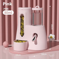 HKM-8094909 Automatic Water Feeder for Hamsters - White, Blue, Pink - Pet Tableware