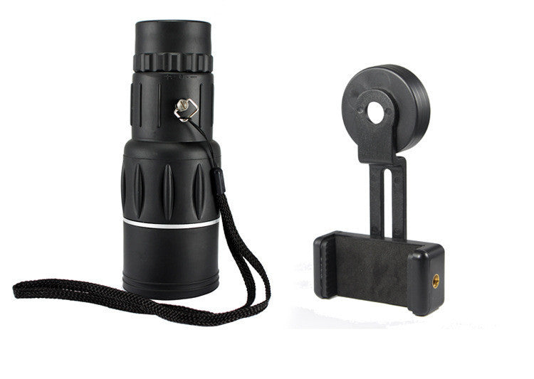 HKM-809491 16X52 High-Powered Monocular Telescope for Smartphones - Clear HD Optics with Large Eyepiece and Bright Image Quality