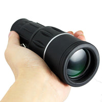 HKM-809491 16X52 High-Powered Monocular Telescope for Smartphones - Clear HD Optics with Large Eyepiece and Bright Image Quality