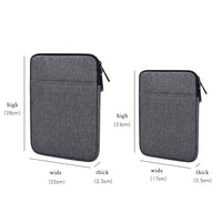 HKM-809491 Waterproof Polyester Protective Sleeve for 8-10 Inch Tablets and iPads