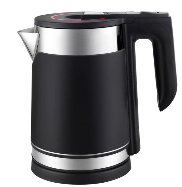 HKM-809555 Stainless Steel Electric Kettle, 1.8L Capacity, Fast Boil Hot Water Kettle