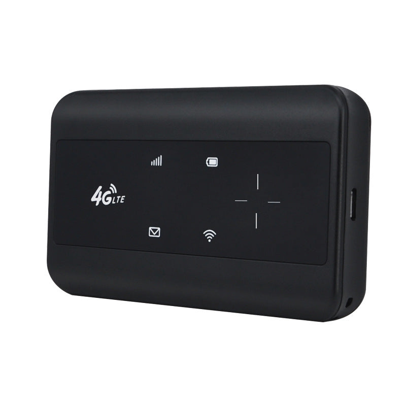 HKM-809619 4G Portable Wireless Router with SIM Card Slot, 150Mbps Wi-Fi, White Plastic, USB Interface, Ideal for Home Use