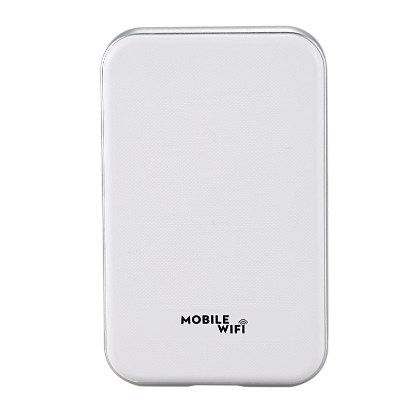 HKM-809619 4G Portable Wireless Router with SIM Card Slot, 150Mbps Wi-Fi, White Plastic, USB Interface, Ideal for Home Use
