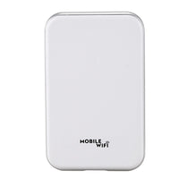 HKM-809619 4G Portable Wireless Router with SIM Card Slot, 150Mbps Wi-Fi, White Plastic, USB Interface, Ideal for Home Use