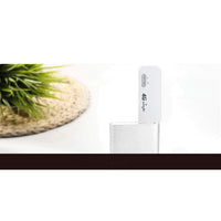 HKM-809619 4G Portable Wireless Router with SIM Card Slot, 150Mbps Wi-Fi, White Plastic, USB Interface, Ideal for Home Use