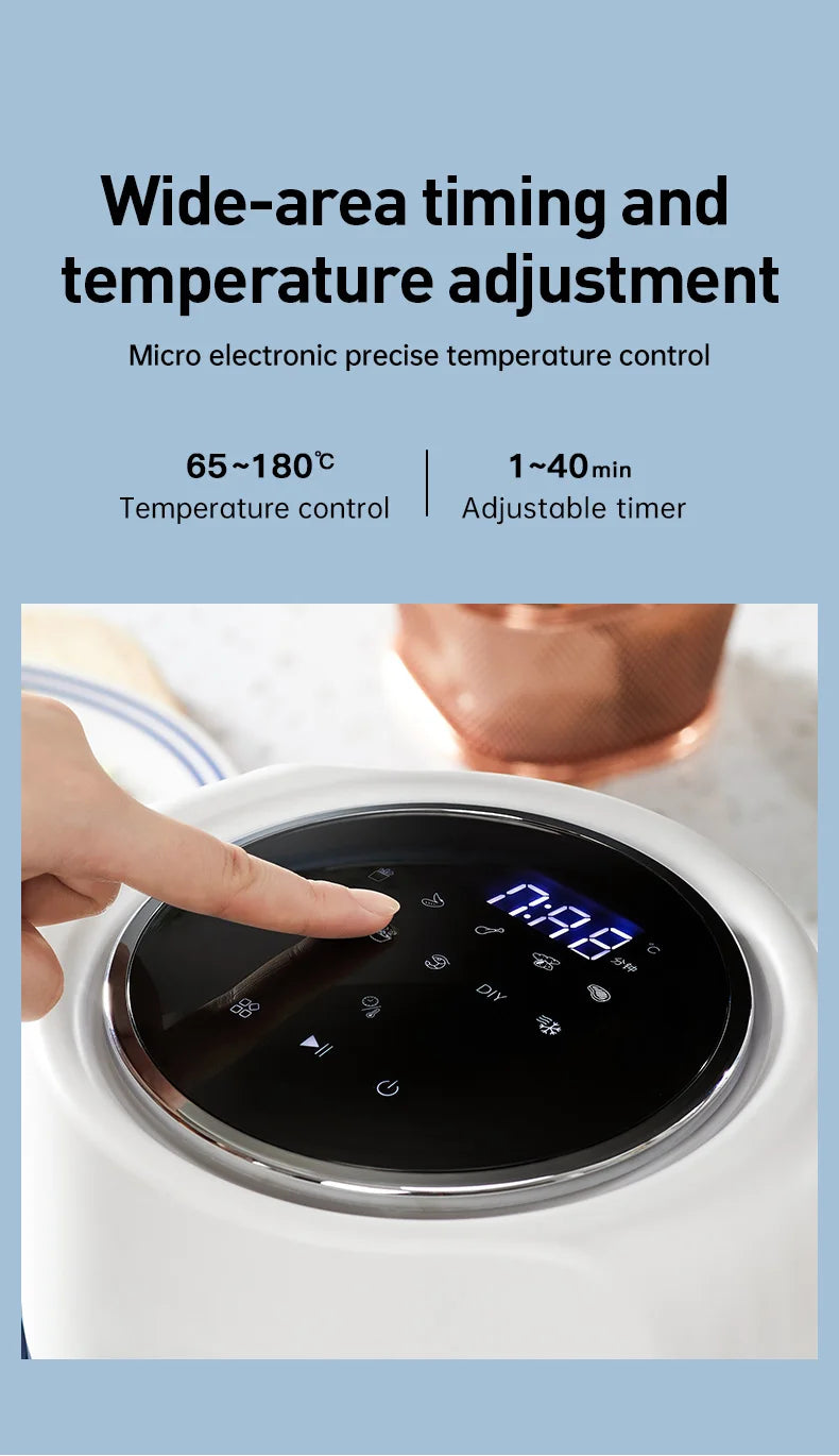 HKM-809683 Intelligent Oilless Air Fryer with Multi-functional Glass Design and Visible Cooking Chamber