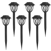HKM-809747 Solar Powered Waterproof Landscape Stake Light with Auto On/Off Feature for Garden and Pathway Illumination
