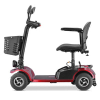 HKM-809811 24V 350W Electric Mobility Scooter for Easy Off-Road Travel, 4-Wheel Design, 20KM Range, Foldable and Unisex