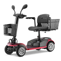 HKM-809811 24V 350W Electric Mobility Scooter for Easy Off-Road Travel, 4-Wheel Design, 20KM Range, Foldable and Unisex