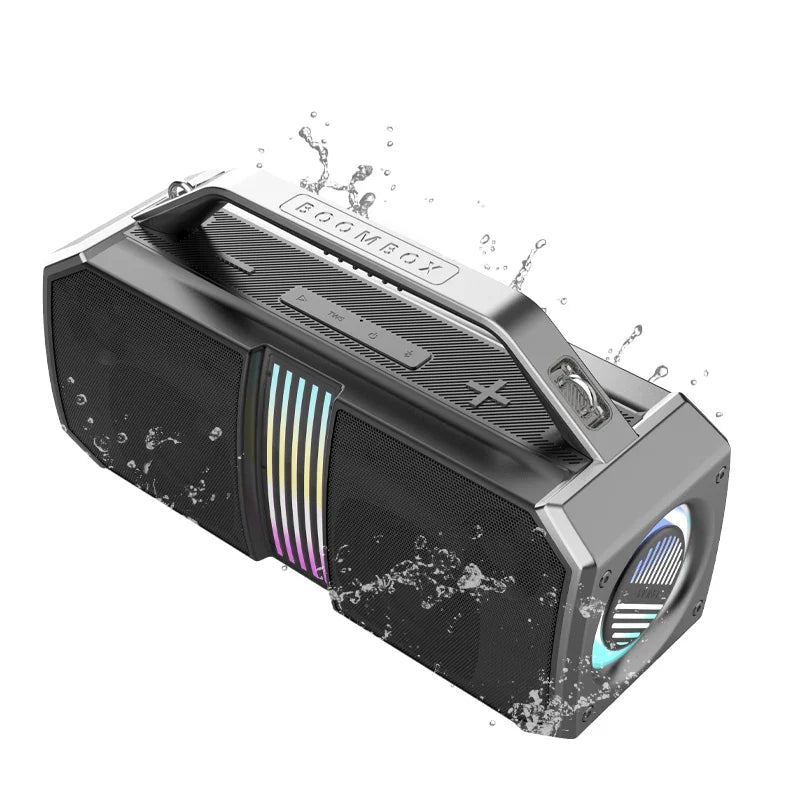 HKM-809939 100W RGB Light Bluetooth Karaoke Speaker with Bonica Subwoofer for Outdoor Use
