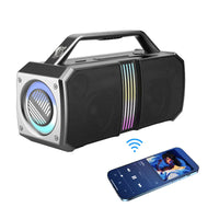 HKM-809939 100W RGB Light Bluetooth Karaoke Speaker with Bonica Subwoofer for Outdoor Use