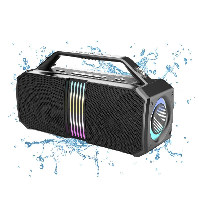 HKM-809939 100W RGB Light Bluetooth Karaoke Speaker with Bonica Subwoofer for Outdoor Use
