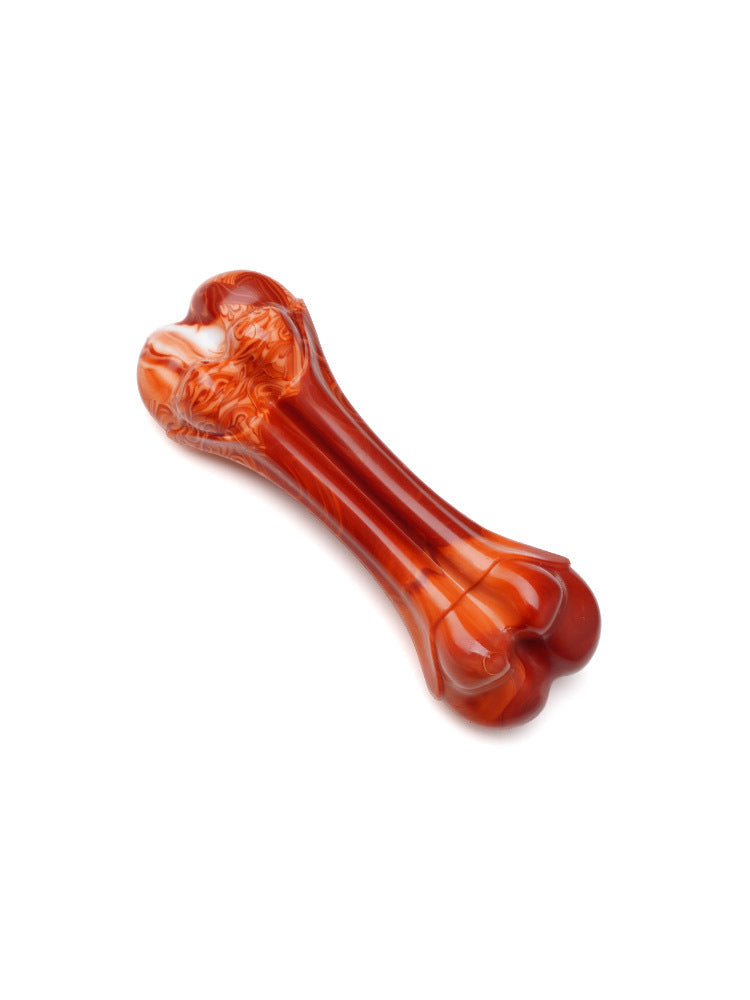 HKM-8099517 Bite-Resistant Rubber Dog Chew Toy with Meat Aroma – Available in Large, Medium, and Small Sizes