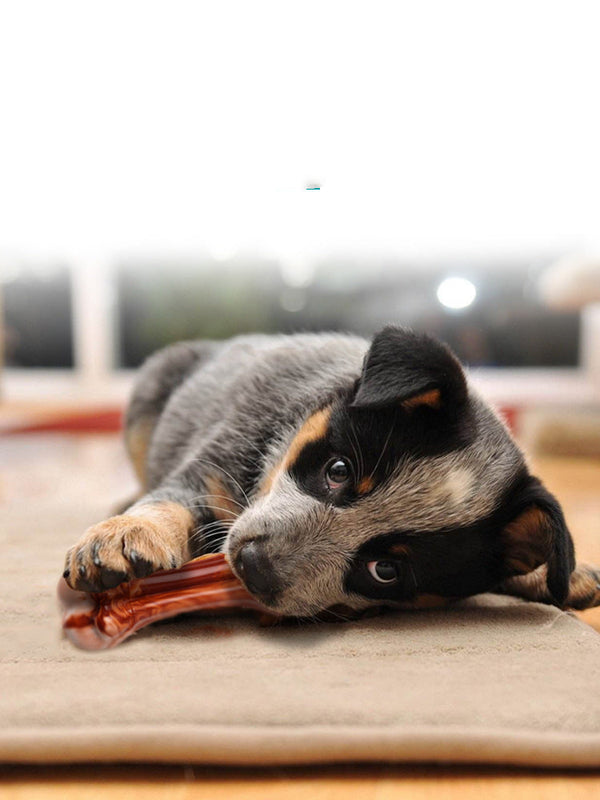 HKM-8099517 Bite-Resistant Rubber Dog Chew Toy with Meat Aroma – Available in Large, Medium, and Small Sizes
