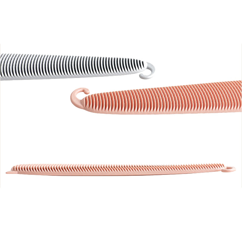 HKM-8100285 Durable Dual-Purpose Pet Comb for Cats with Simulated Cat Tongue Design in Pink and Grey