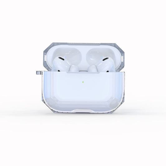 HKM-810131 TPU Protective Cover for AirPods 1, AirPods 2, and AirPods Pro - Simple Transparent Design
