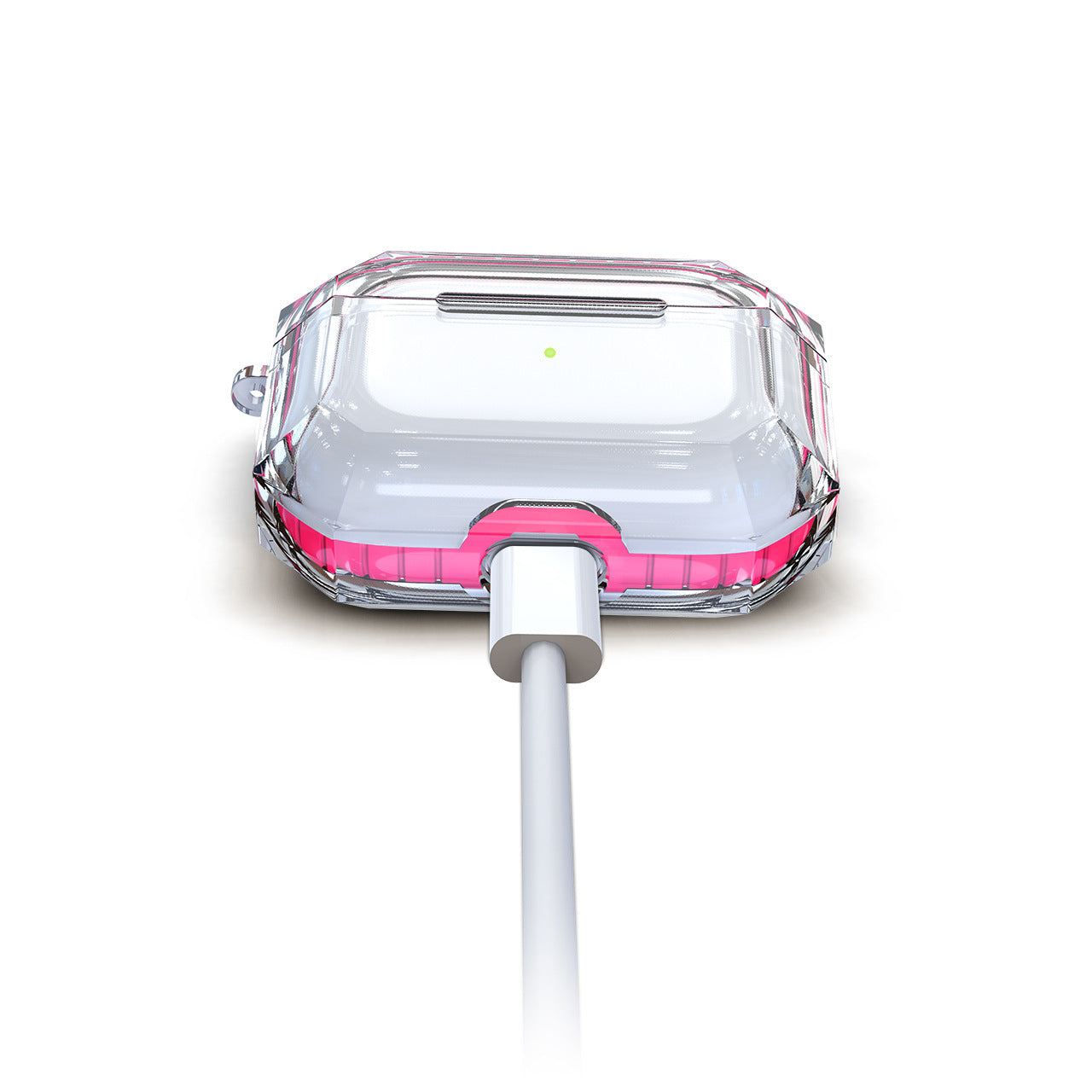 HKM-810131 TPU Protective Cover for AirPods 1, AirPods 2, and AirPods Pro - Simple Transparent Design