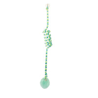 HKM-8101949 Kittens' Fun Spring Toy with Bell and Inflatable Ball – Suction Cup Design for Door Hanging