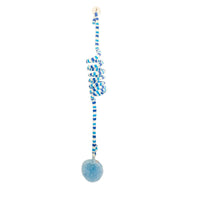 HKM-8101949 Kittens' Fun Spring Toy with Bell and Inflatable Ball – Suction Cup Design for Door Hanging