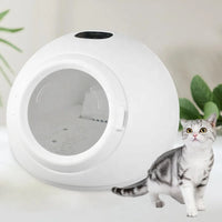 HKM-810195 Eco-Friendly Ultra Quiet 55L Pet Dryer Cabin with 5-90 Min Timer for Cats and Small Animals