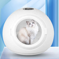 HKM-810195 Eco-Friendly Ultra Quiet 55L Pet Dryer Cabin with 5-90 Min Timer for Cats and Small Animals