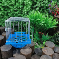 HKM-810195 Small Iron Wire Parrot Breeding Box Bird Nest for Avian Care
