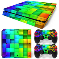 HKM-810259 Full Body Vinyl Skin for PS4 Slim - Eco-Friendly, Non-Toxic Air Guide Sticker