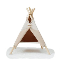 HKM-810259 Stylish Cloth Cat and Dog Tent Bed Frame - Cozy Pet Nest in Multiple Colors