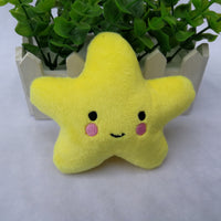 HKM-8103101 Plush Star Teething Toy with Sound, Soft Stuffed Toy for Infants