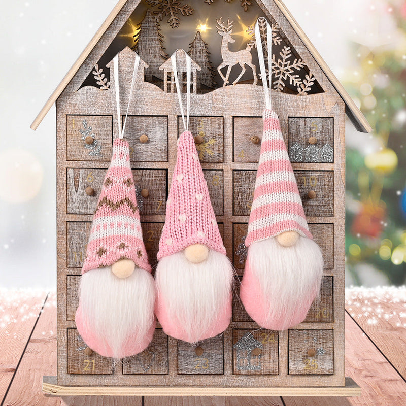 HKM-810387 Charming Small Christmas Pendant - Non-Woven Fabric, Modern Art Style