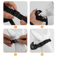 HKM-8104125 Breathable Mesh Muzzle for Small and Large Dogs - Comfortable Anti-Biting Design