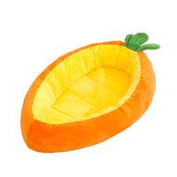 HKM-8104509 Carrot-Shaped Pet Nest for Cats and Dogs - Soft Crystal Velvet & PP Cotton Filling